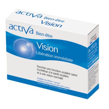 Wohlbefinden Vision Activa - Packung mit 30 Kapseln