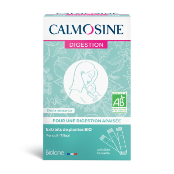 Calmosine Verdauung Bio beruhigendes Getränk - Schachtel mit 12 Kapseln zu 5 ml