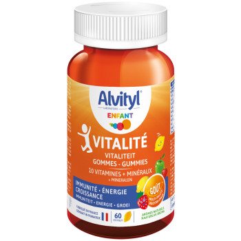 Alvityl Vitalität 10 Vitamine - Packung mit 60 Gummis