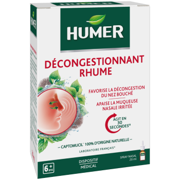 Entstopfendes Erkältungsmittel Humer - Nasenspray 20 ml