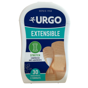 Dehnbare Urgo-Pflaster - Schachtel mit 30 Pflastern