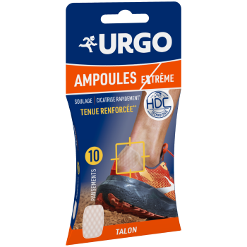 Blasenpflaster Extreme Urgo - Packung mit 10 Pflastern