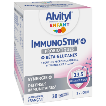 ImmunoStim+ Probiotika Alvityl - Packung mit 30 Sticks