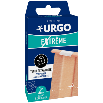 Extremverband Urgo - Schachtel mit einem 6cmx1m zuschneidbaren Verband