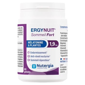 Ergynuit Schlaf stark Nutergia - Dose mit 60 Kapseln