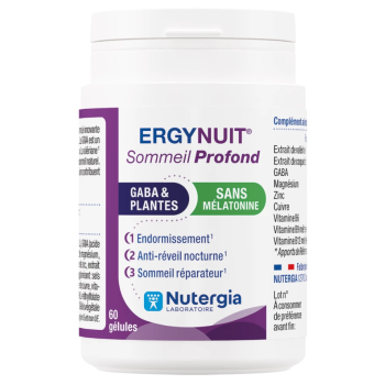 Ergynuit tiefen Schlaf Nutergia - Dose mit 60 Kapseln