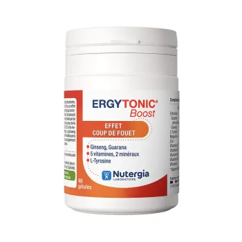 Ergytonic Boost Effekt Energieschub Nutergia - Dose mit 40 Kapseln