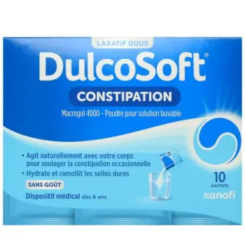 Dulcosoft Verstopfung Sanofi - Packung mit 10 Beuteln