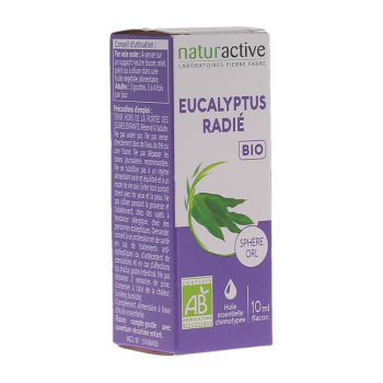 Ätherisches Öl von BIO Naturactive Eukalyptus Radiata - Flasche mit 10 ml