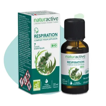 Complex Atem für die Diffusion von 7 ätherischen Ölen Naturactive - Flasche mit 30 ml