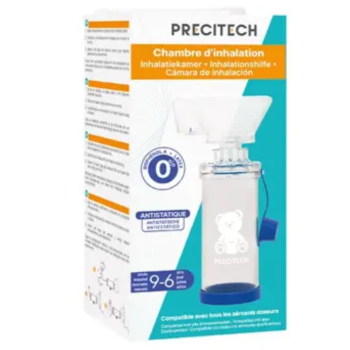 Precitech Inhalationskammer Horizane - Box mit einer Kammer und Maske für 9 Monate/6 Jahre