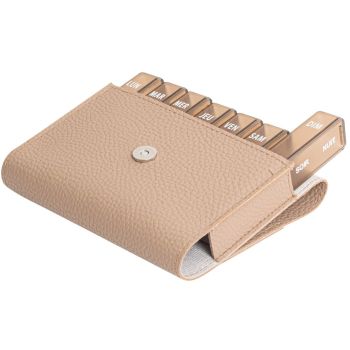 Braunes Plic-Modul Pillenbehälter - ein Pillenbehälter
