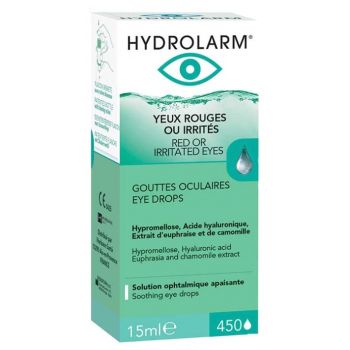 Hydrolarm rote oder gereizte Augen Augentropfen Horizane - Flasche mit 15 ml