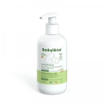 Bio-Feuchtigkeitsmilch Babyl&eacute;na - Pumpflasche 200ml