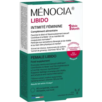 Ménocia Libido intime Frauen CCD - Packung mit 60 Tabletten