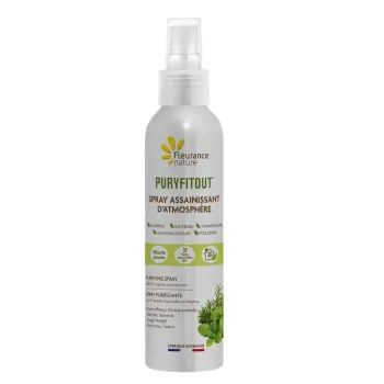 Puryfitout Desinfektionsspray mit 31 ätherischen Ölen Fleurance Nature - 200ml Spray