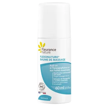 Flexonature Bio-Massagebalsam Fleurance Nature - Flasche mit 60 ml