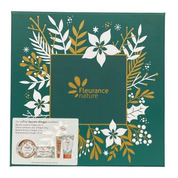 Coffret Geheimnisse von Argan bio Fleurance nature - Set mit 4 Produkten