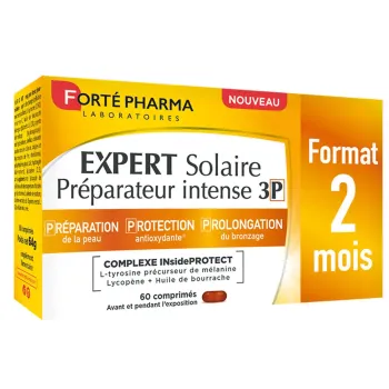 Expert Solar Intensivpräparat 3P Forté Pharma - Packung mit 60 Tabletten