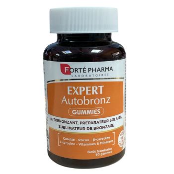 Expert Autobronz Gummies Forté Pharma - Dosis von 60 Gummibärchen