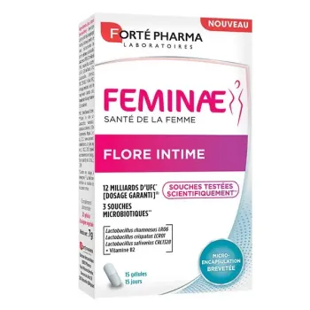 Feminae flore intime Forté Pharma - Packung mit 15 Kapseln