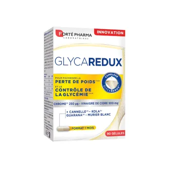 Glycaredux Gewichtsreduktion Forté Pharma - Packung mit 90 Kapseln