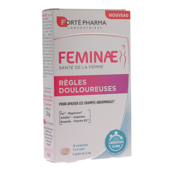 Feminae schmerzhafte Regeln Forté pharma - Packung mit 30 Tabletten