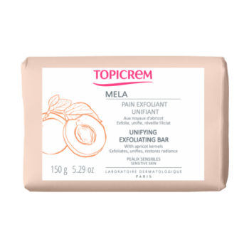 Mela Peeling-Seife von Topicrem - Seife mit 150g