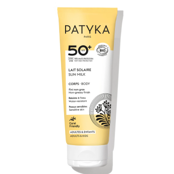 Sonnenschutzmilch SPF50 f&uuml;r den K&ouml;rper Patyka - Tube mit 100 ml