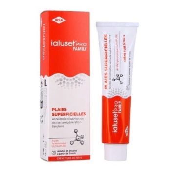 Heilcreme mit Hyaluronsäure Ialuset Pro Family - Tube mit 100g
