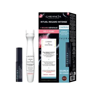 Roll-on Augenserum Ghost Tears + brauner Augenbrauenmascara geschenkt Garancia - Set aus 2 Produkten