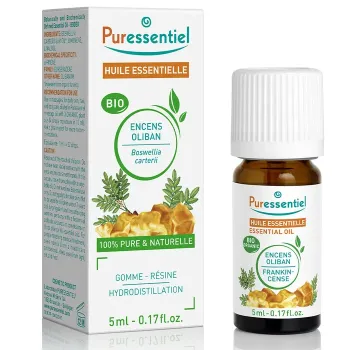 Bio &auml;therisches &Ouml;l Weihrauch Olibanum Puressentiel - Flasche mit 5 ml