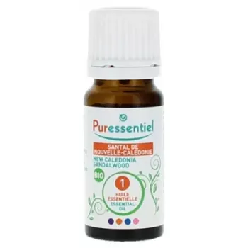 Ätherisches Öl Sandelholz aus Neukaledonien Bio Puressentiel - Flasche mit 5 ml