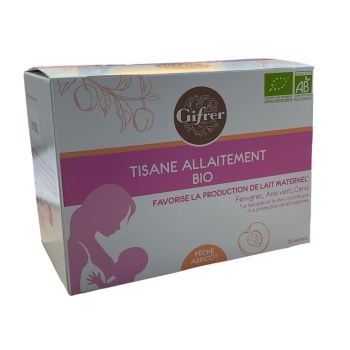 Bio Stilltee Pfirsich Aprikose Gifrer - 20 Beutel