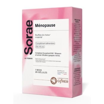 Sorae Menopause Gifrer - Packung mit 28 Kapseln