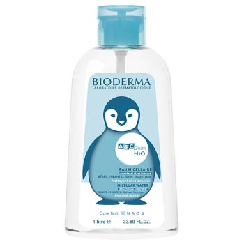 ABCDerm H2O Mizellenwasser Bioderma - Pumpflasche 1L
