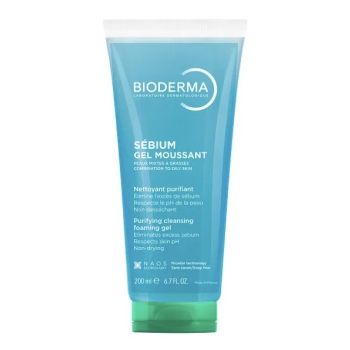 Sébium Schäumendes Reinigungsgel Bioderma - Pumpflasche mit 200 ml
