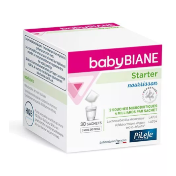 BabyBIANE Starter Säugling Pileje - Packung mit 30 Beuteln