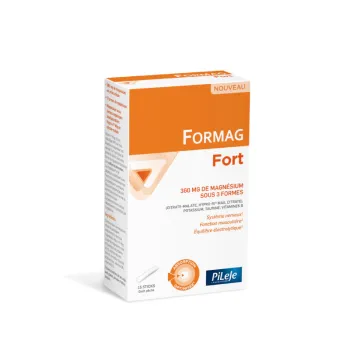 Formag Fort Magnesium Geschmack Pfirsich Pileje - Box mit 15 Sticks