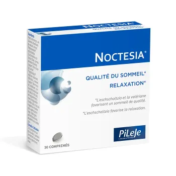Noctesia Schlafqualität und Entspannung Pileje - Packung mit 30 Tabletten
