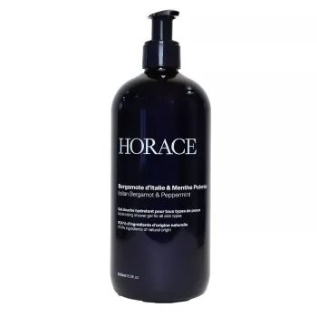 Duschgel Bergamotte aus Italien & Pfefferminze Horace - Pumpflasche 500ml