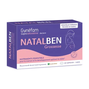 Natalben Schwangerschaft Labor Effik - Packung mit 30 Kapseln