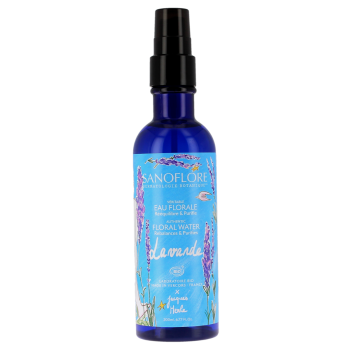 Echtes Bio-Lavendelblütenwasser Sanoflore - Spray mit 200 ml