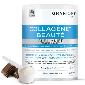 Kollagen+ Schönheit Sublimlift Schokoladengeschmack Granions - 300g Dose