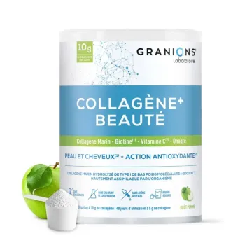 Kollagen+ Schönheit Apfelgeschmack Granions - 215g Dose