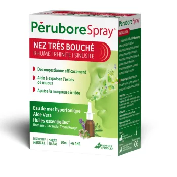 Pérubore Nasenspray bei stark verstopfter Nase - 30ml Flasche