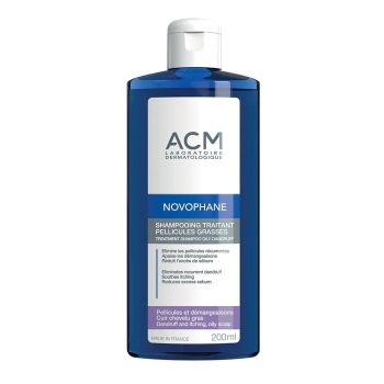 Novophane Schuppen-Shampoo für fettige Schuppen ACM - Flasche mit 200 ml