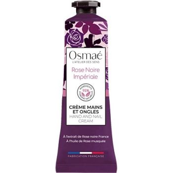 Imperiale schwarze Rose Hand- und Nagelcreme Osmaé - 30ml Tube