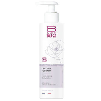 Körperfeuchtigkeitsmilch BcomBIO - Pumpflasche mit 200 ml
