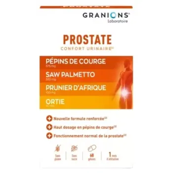 Granions Prostata - Packung mit 60 Kapseln